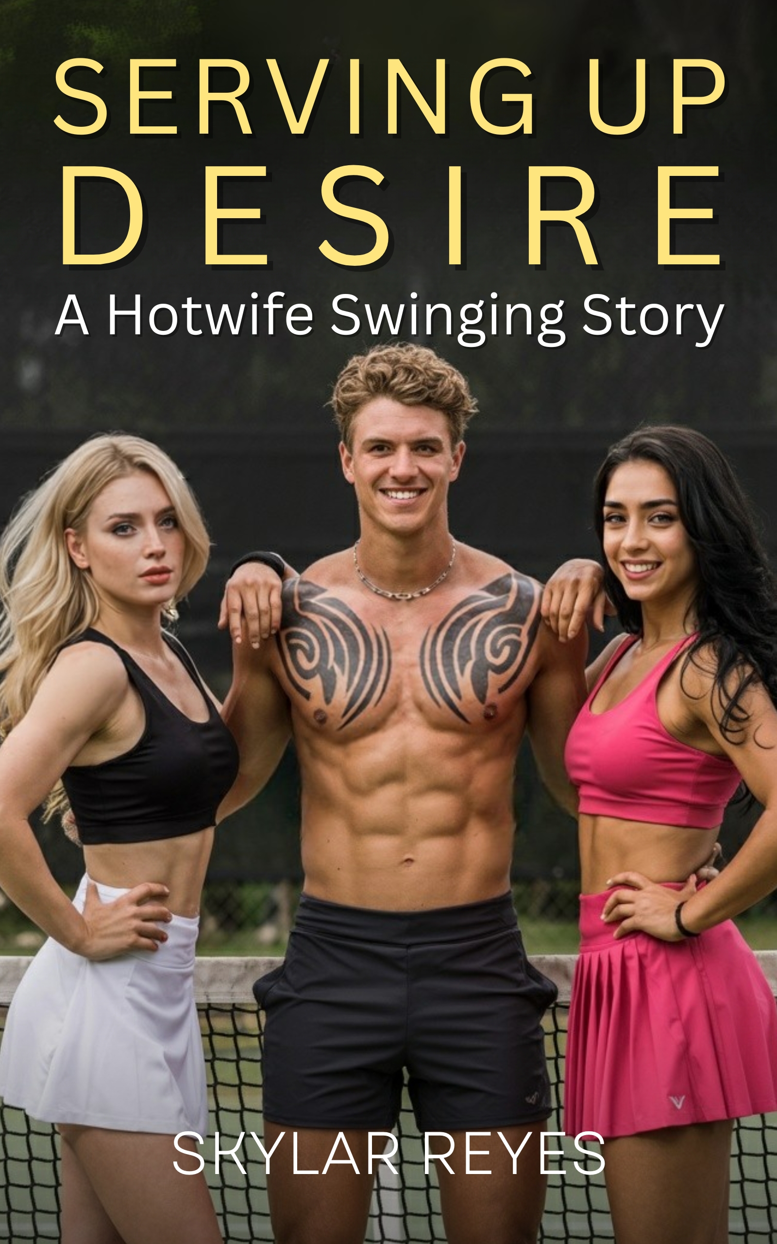 Serving Up Desire book cover — Skylar's Swinger Stories Book 5 by Skylar Reyes